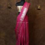 Bright Banarasi Silk Paudi Saree