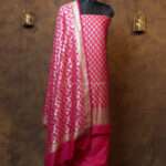 Royal Pink Banarasi ladies suit