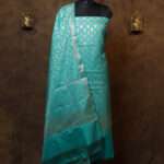Royal sky blue banarasi ladies suit