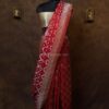 Majestic Red Banarasi Rang Kart Silk Saree