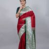 Banarasi Satin Plain Saree