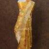 Yellow Banarasi Pure Silk Saree with Bagula Buta
